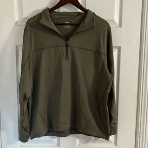 Slazenge Mens 3/4 zip up fleece